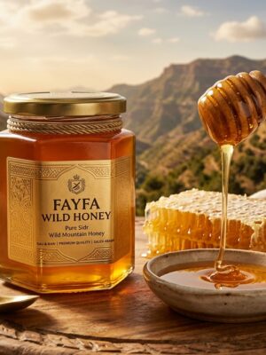 عسل سدر بلدي خالص (عبوة زجاجية 500g)
